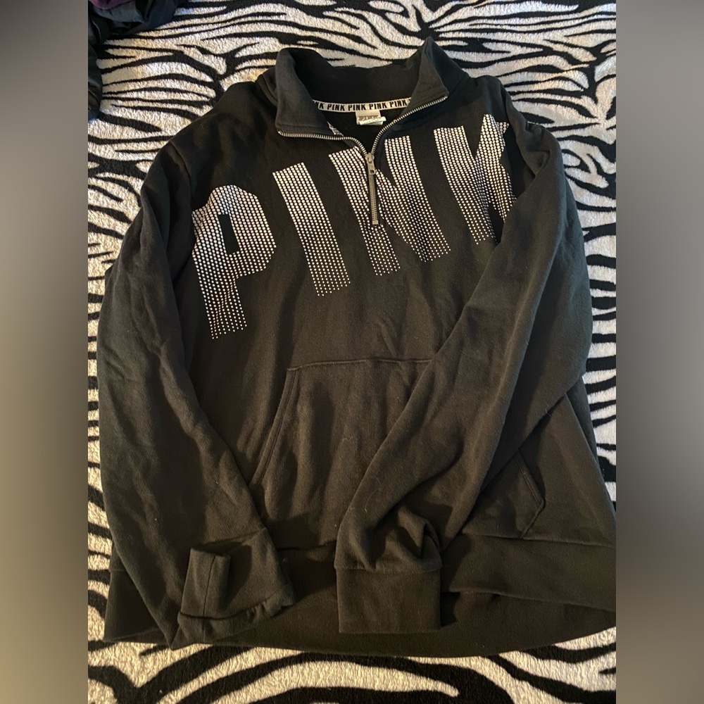 Victoria’s Secret PINK quarter zip sweatshirt